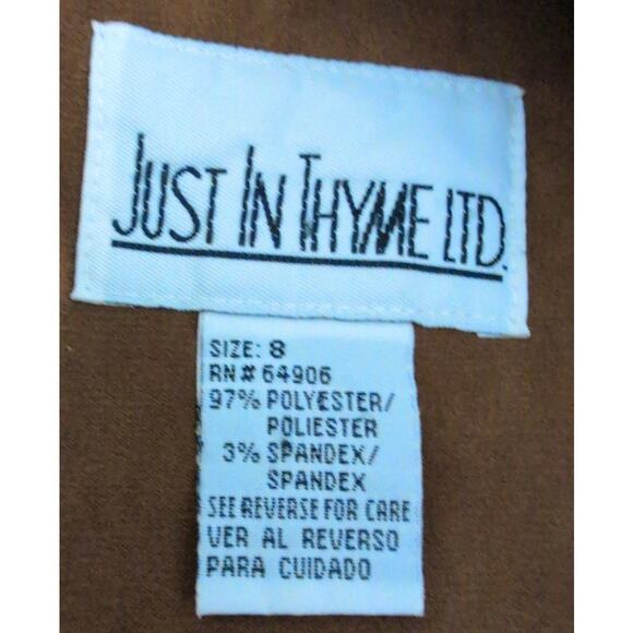 Vintage Faux Suede Paisley Midi Dress 8 Boho Cottagecore Country Prairie Modest - Picture 4 of 5